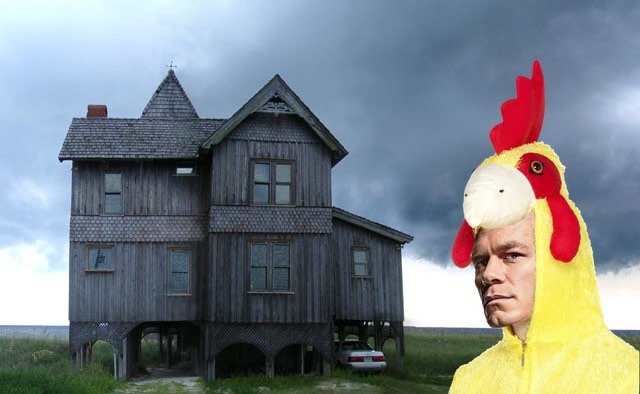 Cena resorts to clucking like a chicken outside Undertaker’s house