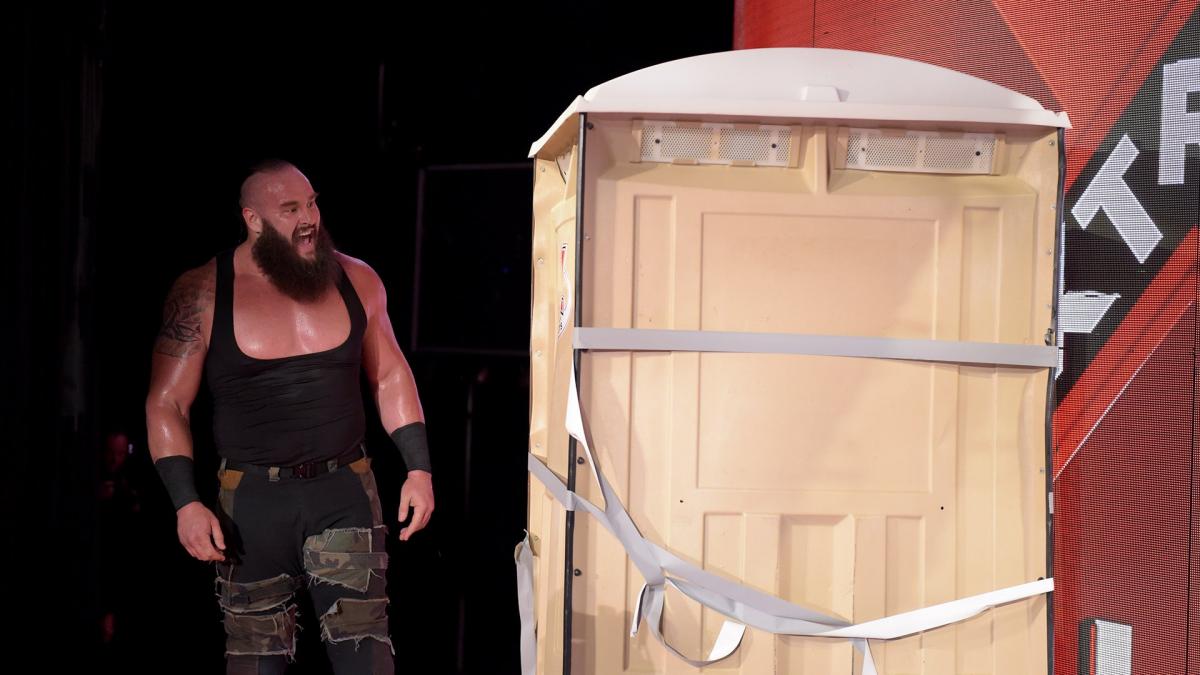 Strowman and Owens to collide in first-ever “Hell in a Porta-Potty” match