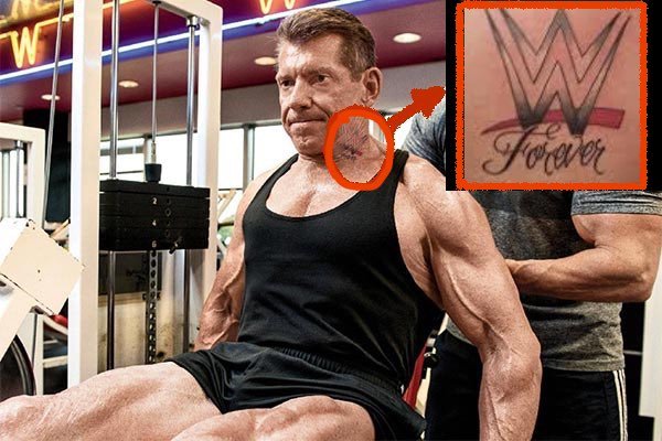 Vince McMahon gets “WWE Forever” neck tattoo