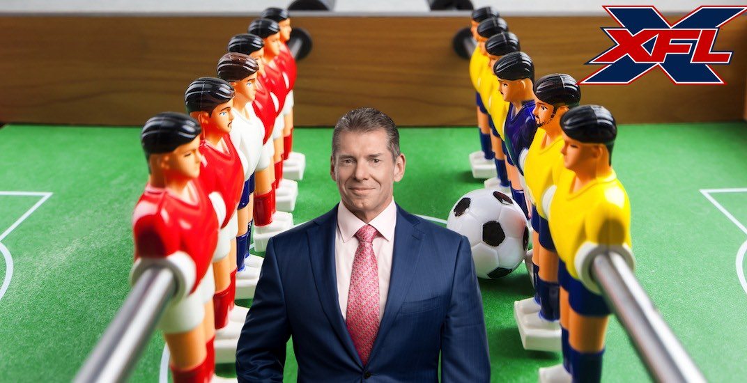 McMahon clarifies resurrected XFL is for foosball, not football