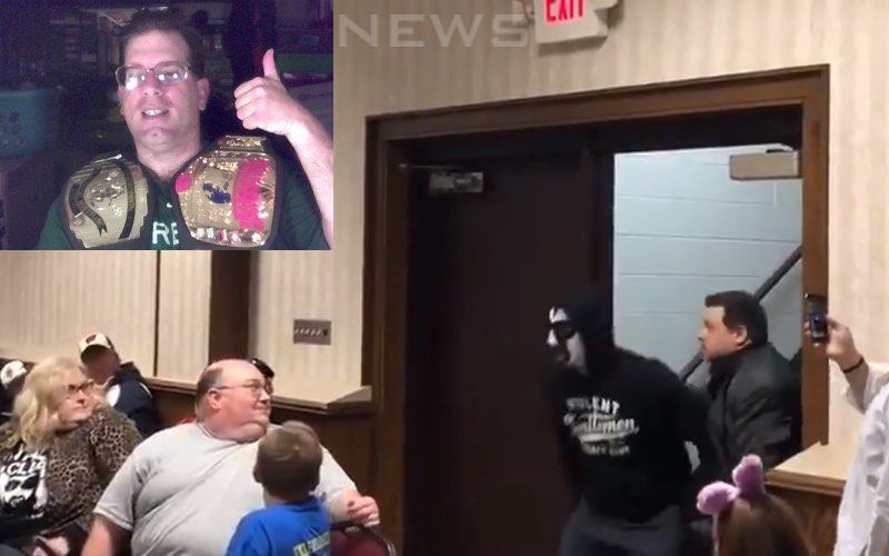 Indy show run-in by worker under a hood obviously Phil Brooks, confirms pretentious turd who only speaks in wrestling lingo
