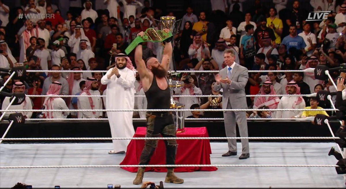 Saudi prince with $500K ringside sofa looking forward to not watching matches