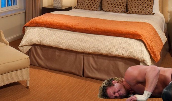 Witnesses say Ziggler is still selling Goldberg’s spear