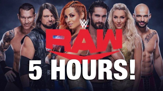 BREAKING NEWS! WWE expanding to 5 hours starting in January