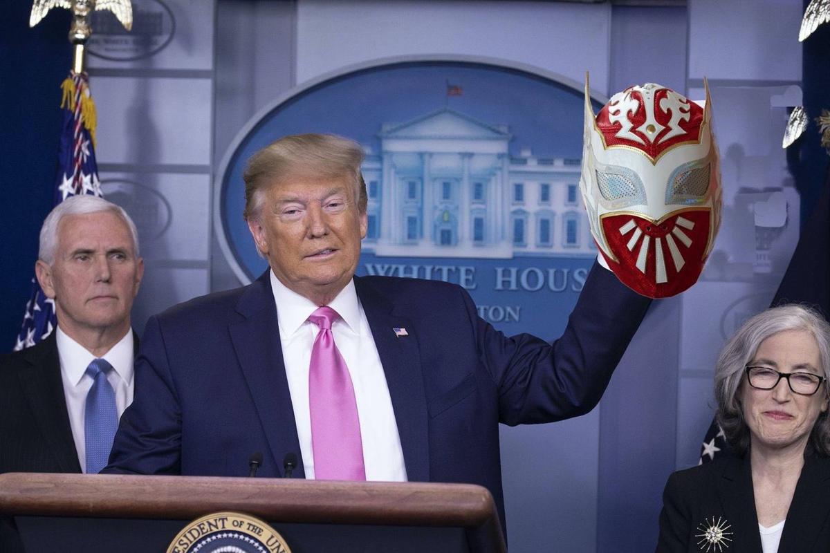 Mexico donates 2 million lucha masks to aid struggling US