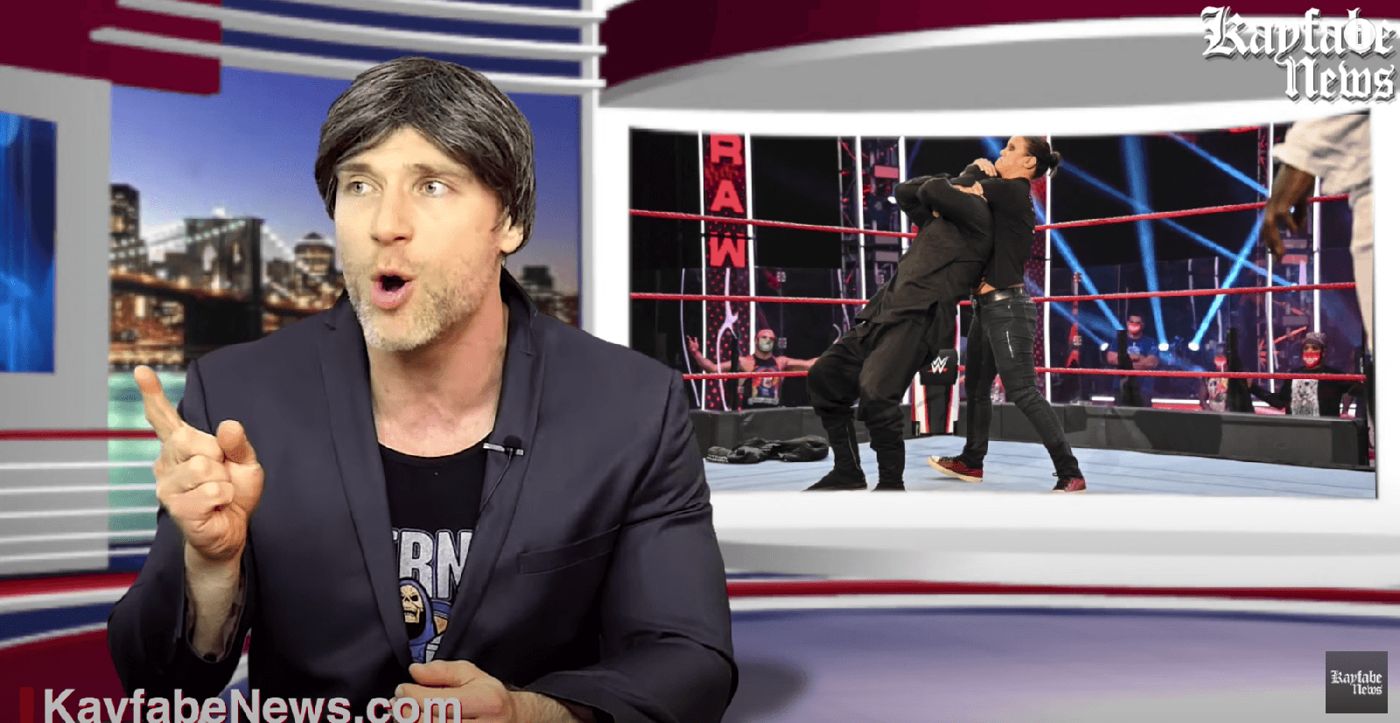 World’s least stealthy ninjas easily spotted by millions on WWE Raw