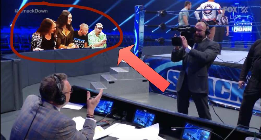 WWE welcomes back “ringside regulars” to front row of RAW