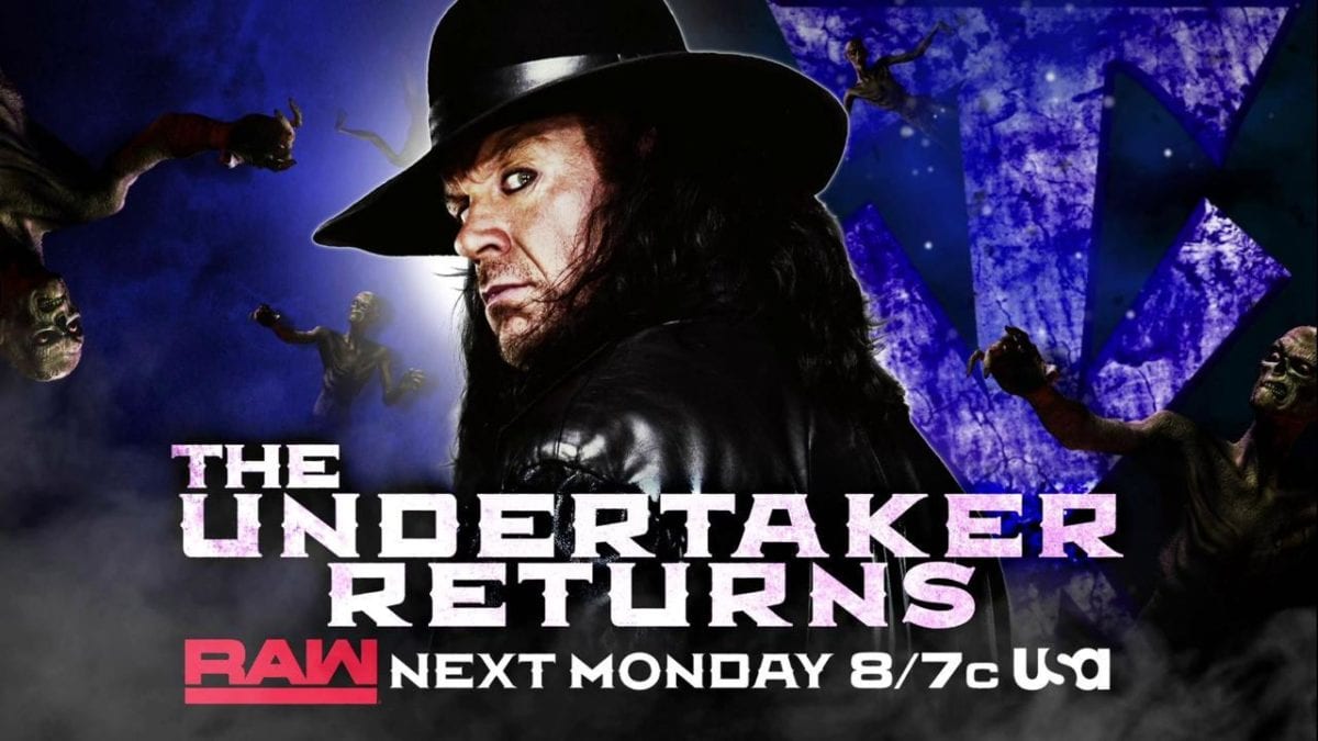 Undertaker announces return to ring in six-part documentary The Next Ride