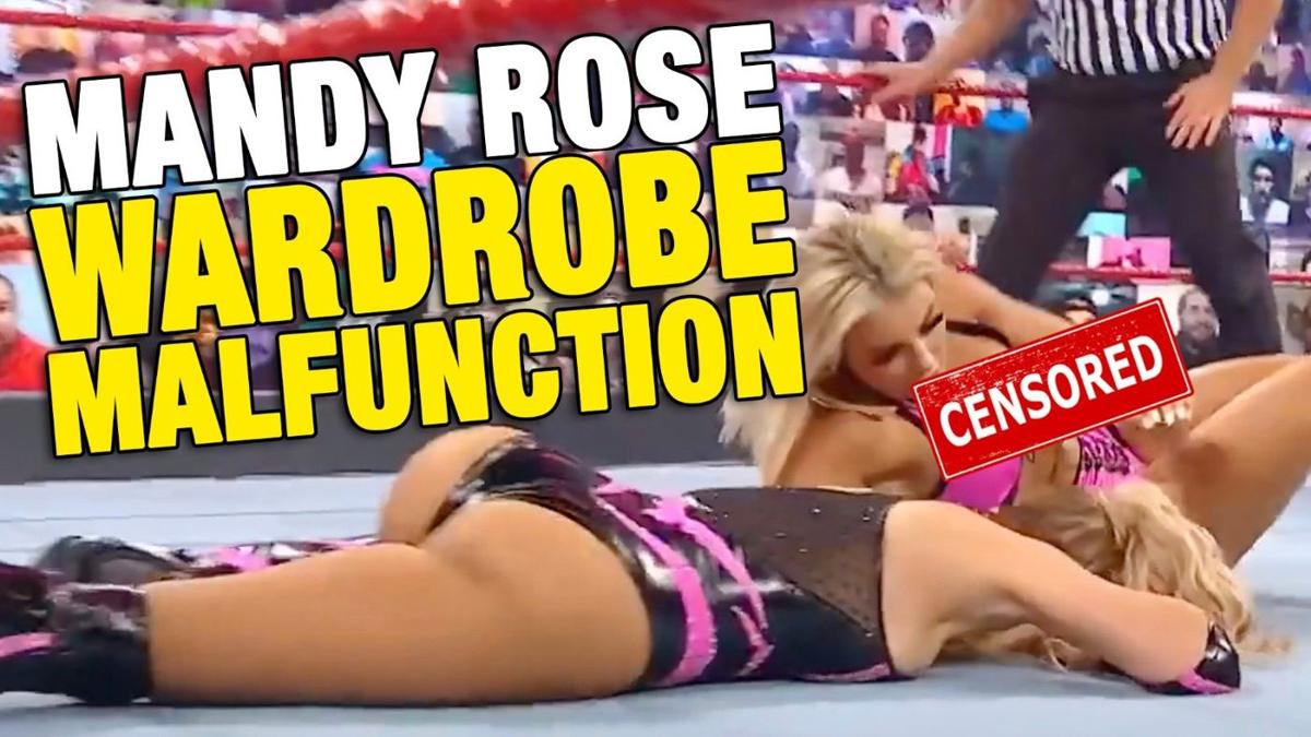 Exclusive peek at Mandy Rose “wardrobe malfunction”