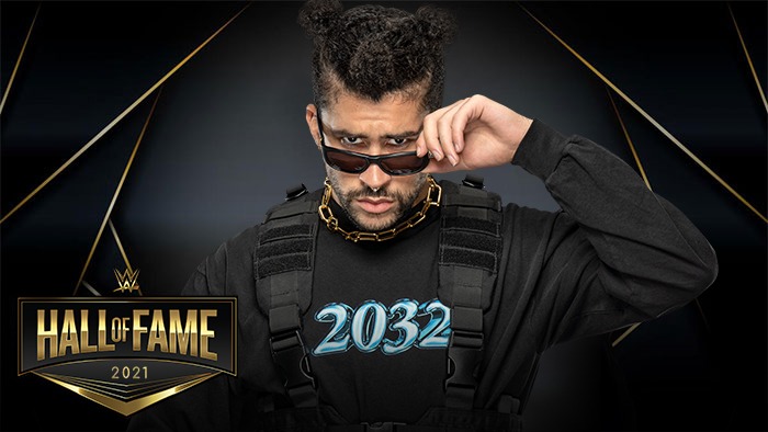 Bad Bunny Joins WWE Hall of Fame Class of 2021
