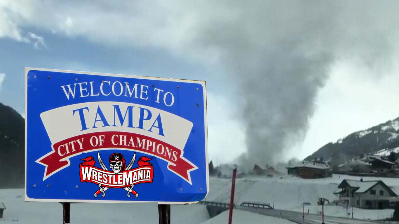 Blizzard and tornadoes forecast for Tampa tonight