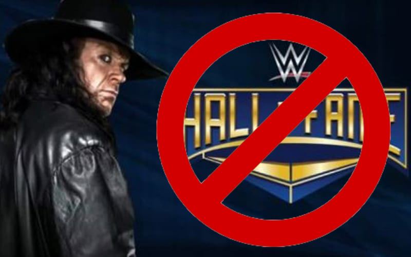 Five reasons The Undertaker may never get inducted into the WWE Hall of Fame