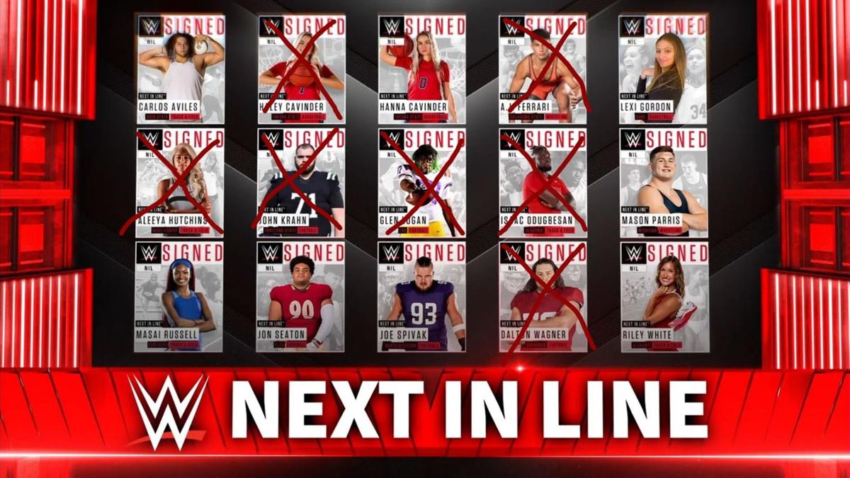 WWE announces the signing — and immediate release — of seven promising rookies