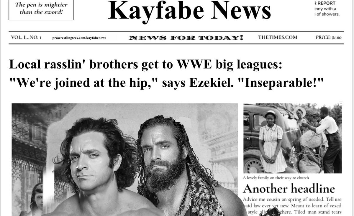 Local brothers Elias & Ezekiel Vagabundo achieve dreams of WWE stardom