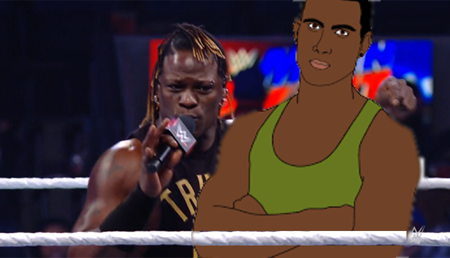 Now 24, Little Jimmy stands six-foot-nine and is ready to step out of R-Truth’s shadow