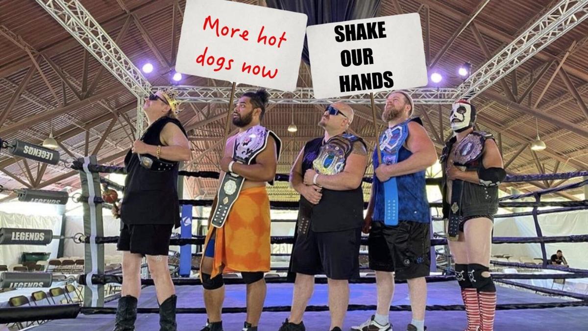 Independent wrestlers go on strike demanding more hot dogs and handshakes