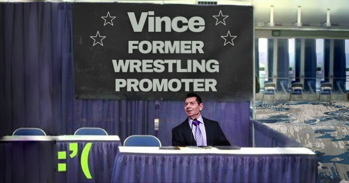 Struggling to make ends meet, Vince McMahon now selling autographs at wrestling conventions